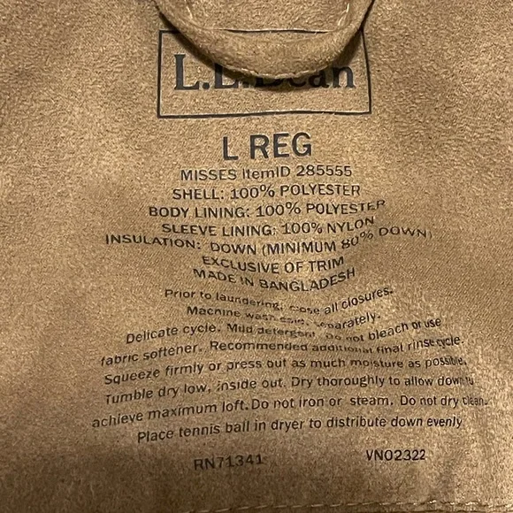 L.L. BeanQuilted Hooded Jacket Goose Down